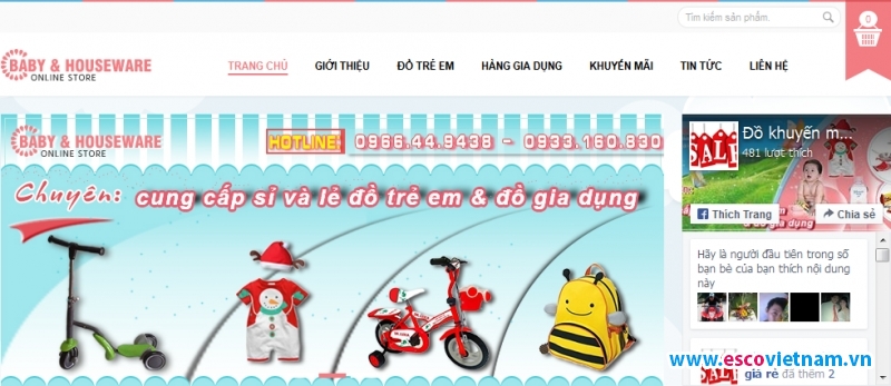 thiet ke website do gia dung chuyen nghiep   dokhuyenmaigiare com